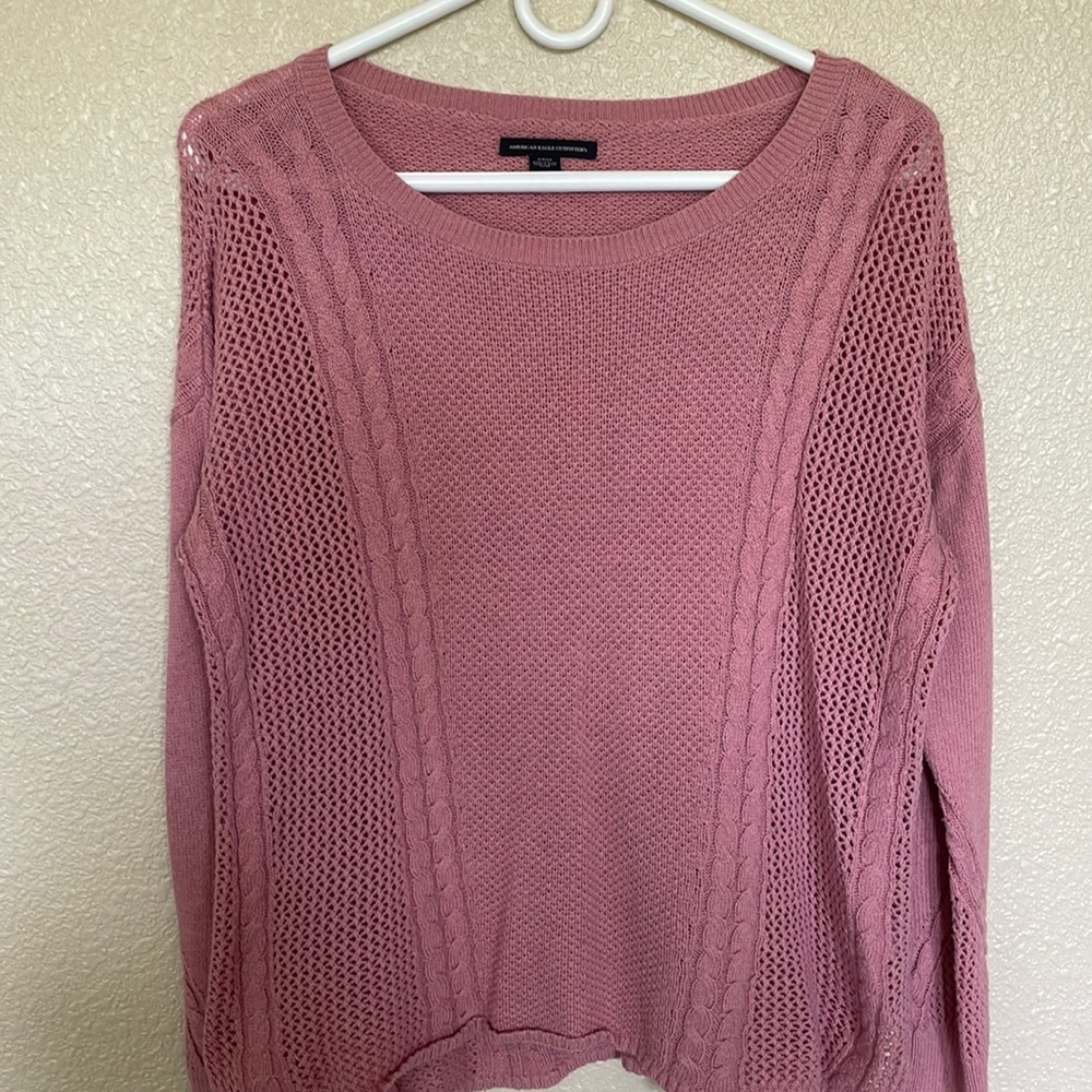Knit American eagle sweater